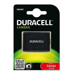 Аккумулятор Duracell, премиум аналог Canon LP-E10 1100D 1200D Rebel T3 Kiss X50 7.4V 1020mAh цена и информация | Аккумуляторы для фотокамер | 220.lv