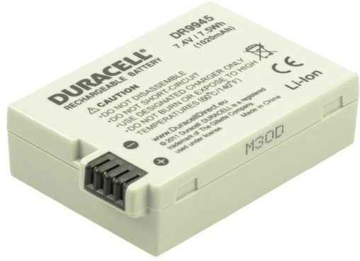 Duracell akumulators Canon LP-E8 1020mAh cena un informācija | Akumulatori fotokamerām | 220.lv