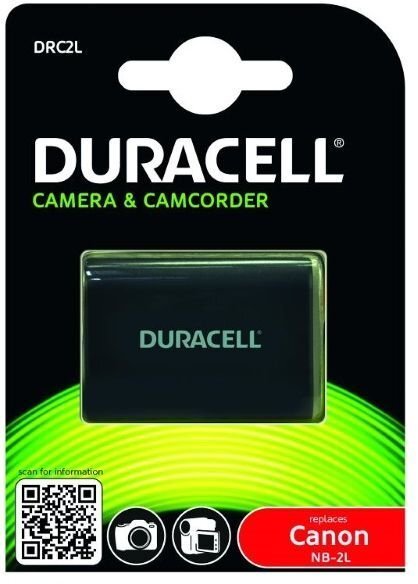 Duracell Premium Analogs Canon NB-2L Akumulātors EOS 350D 400D PowerShot G7 G8 7.4V 650mah cena un informācija | Akumulatori fotokamerām | 220.lv