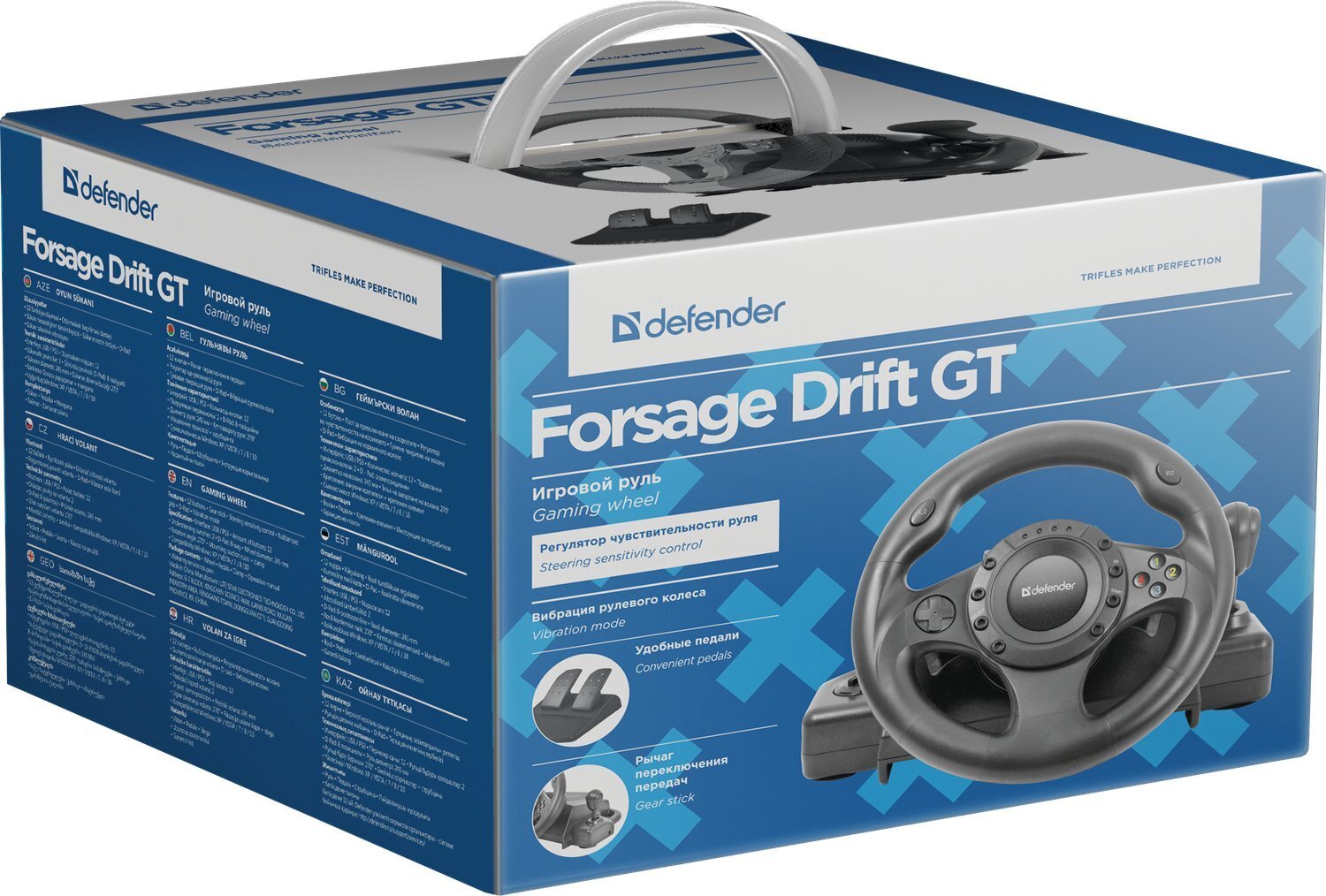 Defender Forsage Drift GT cena un informācija | Spēļu stūres | 220.lv