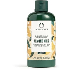 THE BODY SHOP Mandeļu piena dušas krēms 250 ml cena un informācija | Dušas želejas, eļļas | 220.lv