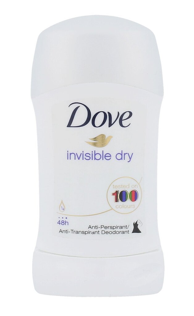 Zīmuļa dezodorants Dove Invisible Dry 40 ml cena un informācija | Dezodoranti | 220.lv