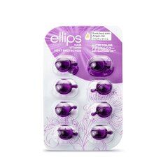 ELLIPS Nutri Color vitamīni krāsotiem matiem, kapsulas 1 ml x N8 cena un informācija | Kosmētika matu stiprināšanai | 220.lv