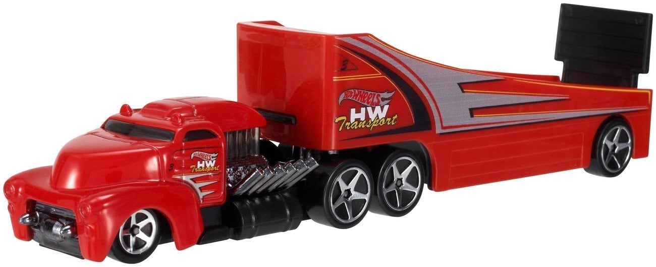 Pārvadātājs un auto modelis Hot Wheels, BDW51 cena un informācija | Rotaļlietas zēniem | 220.lv