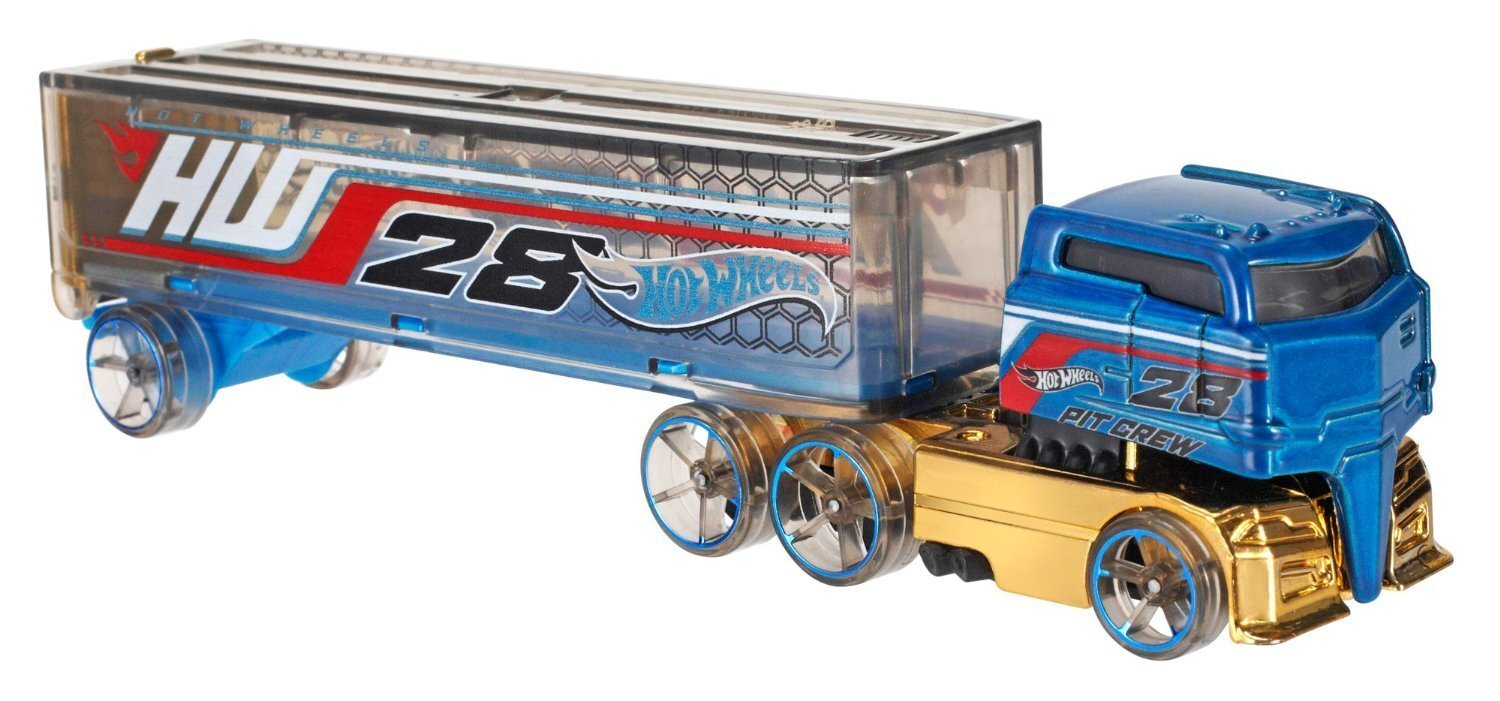 Pārvadātājs un auto modelis Hot Wheels, BDW51 cena un informācija | Rotaļlietas zēniem | 220.lv