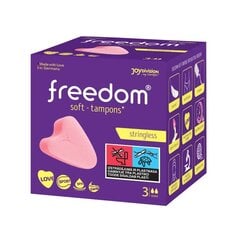 FREEDOM Soft sieviešu higiēniskie tamponi mini N3 cena un informācija | Intīmās higiēnas līdzekļi | 220.lv