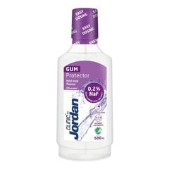 JORDAN Clinic Gum Protector mutes skalojamais līdzeklis 500 ml cena un informācija | Zobu pastas, birstes | 220.lv