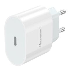 Jellico AK-200 PD 20W Viedais iPhone & iPad Universāls Ātrās Lādētājs 1x USB-C (5-12V) Balts cena un informācija | Lādētāji un adapteri | 220.lv