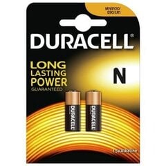 1.5V baterijas Duracell LR1, 2 gab. цена и информация | Батарейки | 220.lv