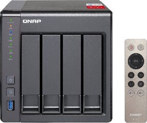 NAS STORAGE TOWER 4BAY 2GB/TS-451+-2G QNAP cena un informācija | Ārējie cietie diski | 220.lv