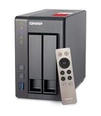 Сервер QNAP NAS Storage Tower 2bay, 2GB/TS-251+-2G цена и информация | Серверы | 220.lv