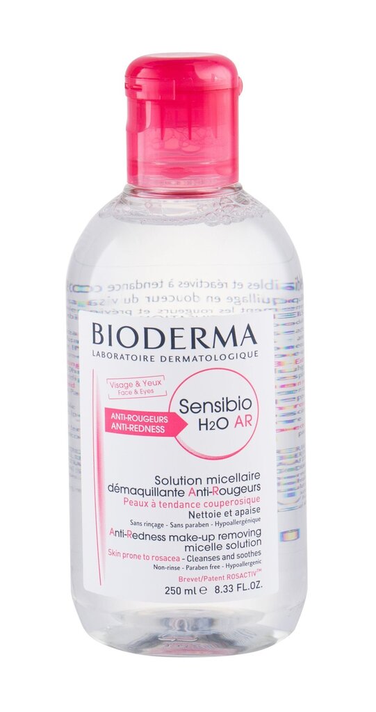BIODERMA Sensibio Anti Redness micelārais ūdens 250 ml cena un informācija | Sejas ādas kopšana | 220.lv