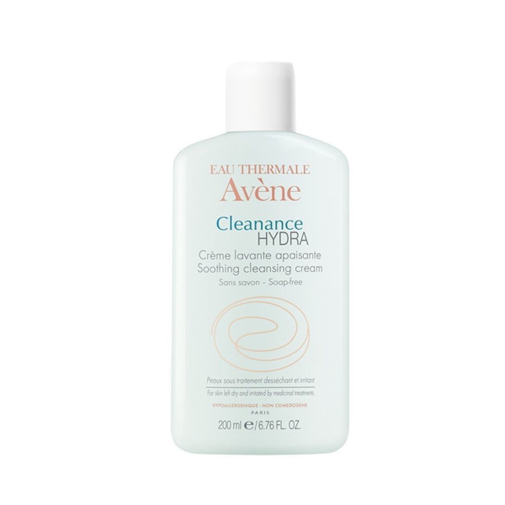 Mitrinošs ūdens Avene Cleanance Hydra Soothing Cleansing 200 ml цена и информация | Sejas ādas kopšana | 220.lv