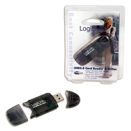 Logilink Cardreader USB 2.0 Stick extern cena un informācija | Adapteri un USB centrmezgli | 220.lv