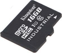 Atmiņas karte Kingston 16GB microSDHC UHS-I Industrial Temp Card Single Pack цена и информация | Atmiņas kartes mobilajiem telefoniem | 220.lv