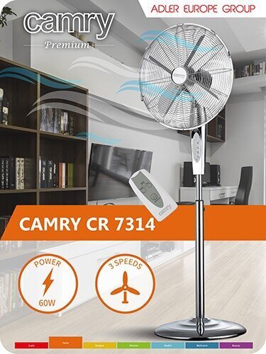 Ventilators ar statīvu Camry CR 7314 цена и информация | Ventilatori | 220.lv