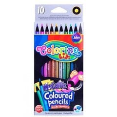 Цветные карандаши COLORINO, 10 шт., 34678PTR цена и информация | Принадлежности для рисования, лепки | 220.lv