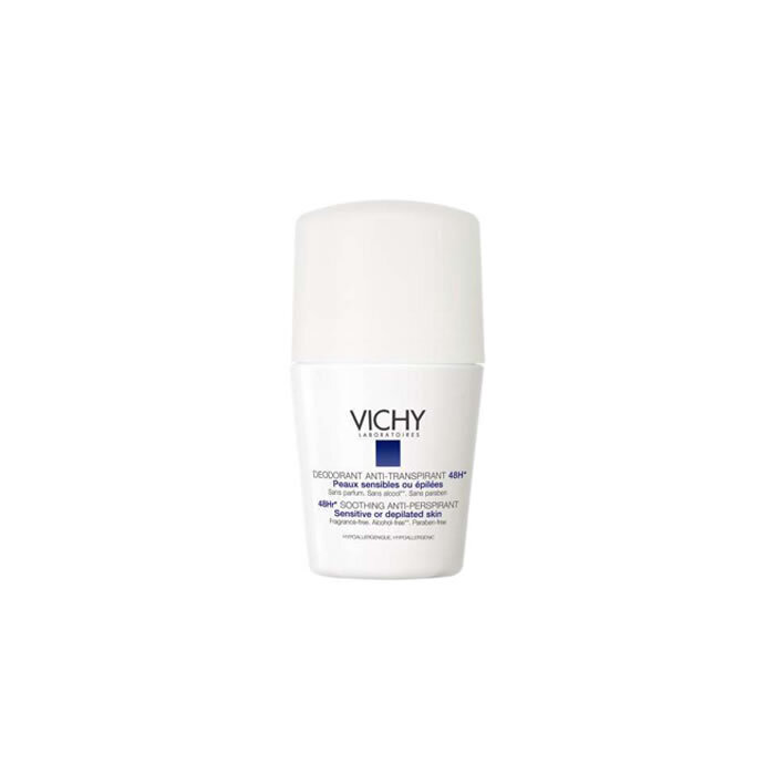 Rullīša dezodorants antiperspirants jutīgais sieviešu ādai Vichy 48H, 50 ml цена и информация | Dezodoranti | 220.lv