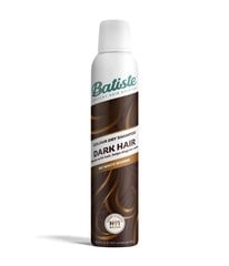 Sausais šampūns tumšiem matiem Batiste Dark & Deep Brown, 200 ml cena un informācija | Batiste Smaržas, kosmētika | 220.lv