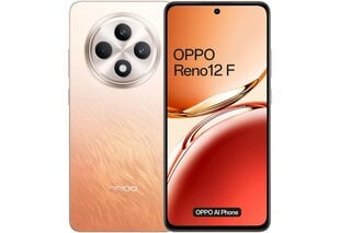 Oppo Reno12 F 5G 8/256GB Amber Orange cena un informācija | Mobilie telefoni | 220.lv