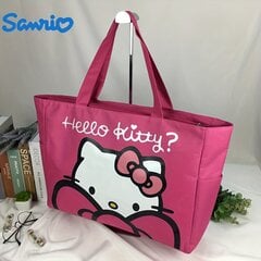 'Сумка Hello Kitty из ПВХ - водонепроницаемая, складная, для женщин.' цена и информация | Рюкзаки, сумки, чехлы для компьютеров | 220.lv