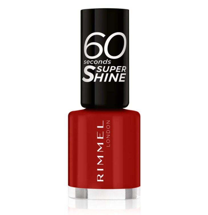 Nagu laka Rimmel 60 Seconds Super Shine 8 ml, 300 цена и информация | Nagu lakas, stiprinātāji | 220.lv