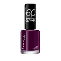 Nagu laka Rimmel 60 Seconds Super Shine 8 ml, 345 цена и информация | Лаки для ногтей, укрепители | 220.lv