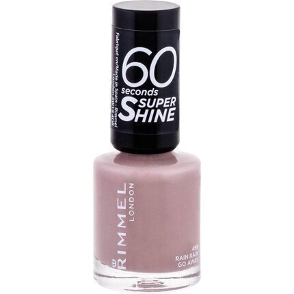 Rimmel London 60 Seconds By Rita Ora nagu laka 8 ml, 498 Rain Rain Go Away cena un informācija | Nagu lakas, stiprinātāji | 220.lv