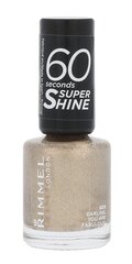 Nagu laka Rimmel 60 Seconds Super Shine 8 ml, 809 цена и информация | Лаки для ногтей, укрепители | 220.lv