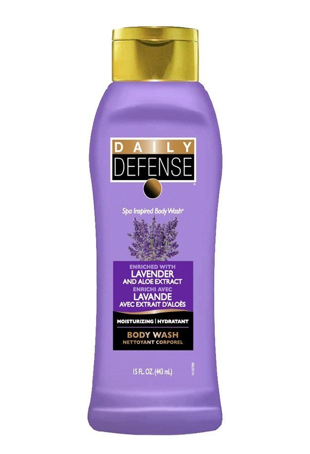 Dušas želēja ar lavandu Daily Defense 443 ml цена и информация | Dušas želejas, eļļas | 220.lv