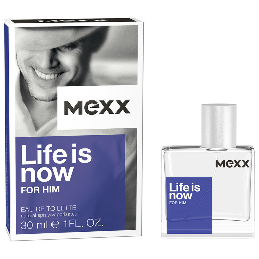 Mexx Life Is Now For Him EDT vīriešiem 30 ml цена и информация | Vīriešu smaržas | 220.lv