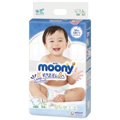 MOONY autiņbiksītes L 9-14kg 54 gab цена и информация | Подгузники | 220.lv