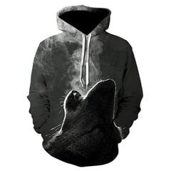 (HL005-XXS）Maģiskā krāsa Galaxy Wolf Hoodie Hoodies Vīriešu цена и информация | Мужские толстовки | 220.lv