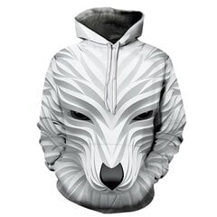 (W1614-XXS）Maģiskā krāsa Galaxy Wolf Hoodie Hoodies Vīriešu цена и информация | Мужские толстовки | 220.lv