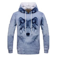 (WD40-XXS）Maģiskā krāsa Galaxy Wolf Hoodie Hoodies Vīriešu цена и информация | Мужские толстовки | 220.lv