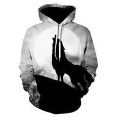 (HL003-XXS）Maģiskā krāsa Galaxy Wolf Hoodie Hoodies Vīriešu цена и информация | Мужские толстовки | 220.lv