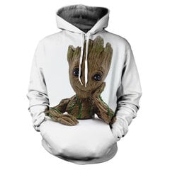 (W-1478-XXS）Guardians of the Galaxy Groot vīriešu kapuces, džemperi, 3D drukāts цена и информация | Мужские толстовки | 220.lv