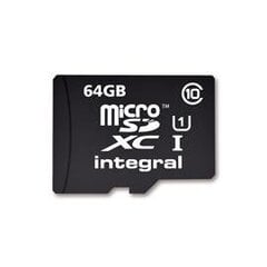 Atmiņas karte Micro SD + adapteris Iebūvēts 64 GB microSDXC UltimaPro cena un informācija | Atmiņas kartes mobilajiem telefoniem | 220.lv