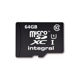 Atmiņas karte Micro SD + adapteris Iebūvēts 64 GB microSDXC UltimaPro цена и информация | Atmiņas kartes mobilajiem telefoniem | 220.lv