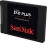 SanDisk PLUS 240GB SATA3 (SDSSDA-240G-G26) цена и информация | Iekšējie cietie diski (HDD, SSD, Hybrid) | 220.lv