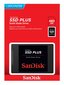 SanDisk PLUS 480GB SATA3 (SDSSDA-480G-G26) cena un informācija | Iekšējie cietie diski (HDD, SSD, Hybrid) | 220.lv