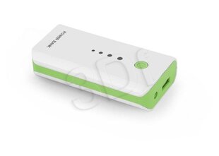 Зарядное портативное устройство Esperanza 5200мАч, белое / зеленое  цена и информация | Зарядные устройства Power bank | 220.lv