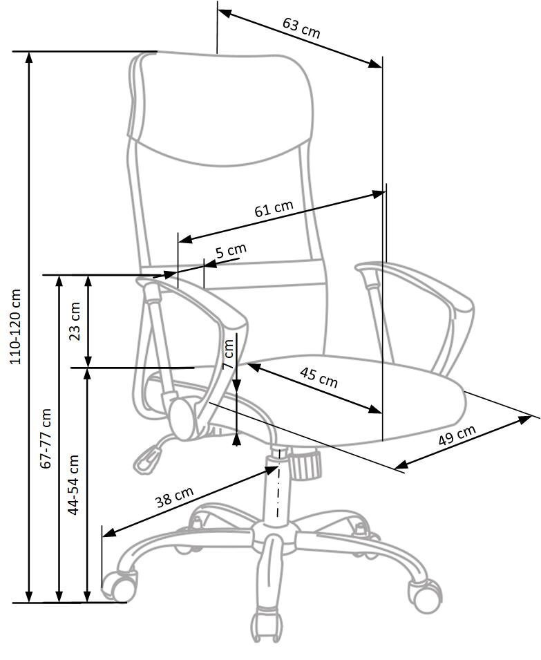 Biroja krēsls Vire cena un informācija | Biroja krēsli | 220.lv