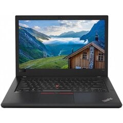 LENOVO 14" ThinkPad T480 i5-8250U 16GB 512GB SSD Windows 11 Professional Portatīvais dators cena un informācija | Portatīvie datori | 220.lv