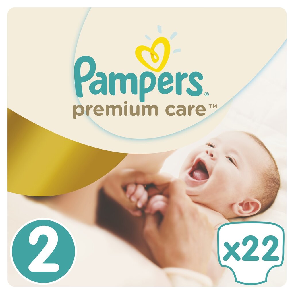 Autiņbiksītes Pampers Premium SP, 2 izmērs, 22 gab. цена и информация | Autiņbiksītes | 220.lv