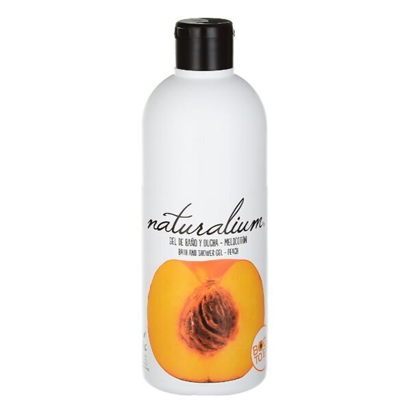 Dušas želeja Peach Naturalium (500 ml) cena un informācija | Dušas želejas, eļļas | 220.lv