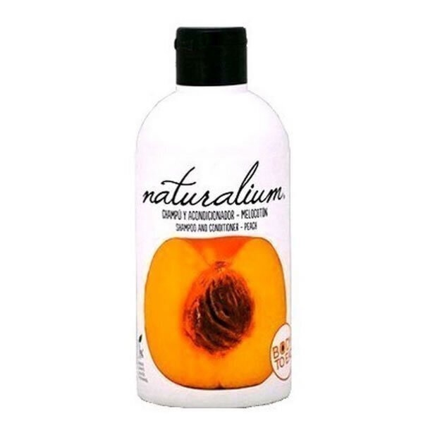 Šampūns un Kondicionieris 2-in-1 Peach Naturalium (400 ml) цена и информация | Šampūni | 220.lv