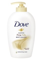 Šķidrās ziepes Dove Silk 250 ml cena un informācija | Ziepes | 220.lv