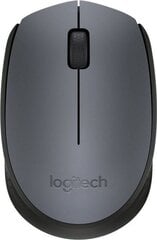 Logitech - M170, серый/черный цена и информация | Мыши | 220.lv