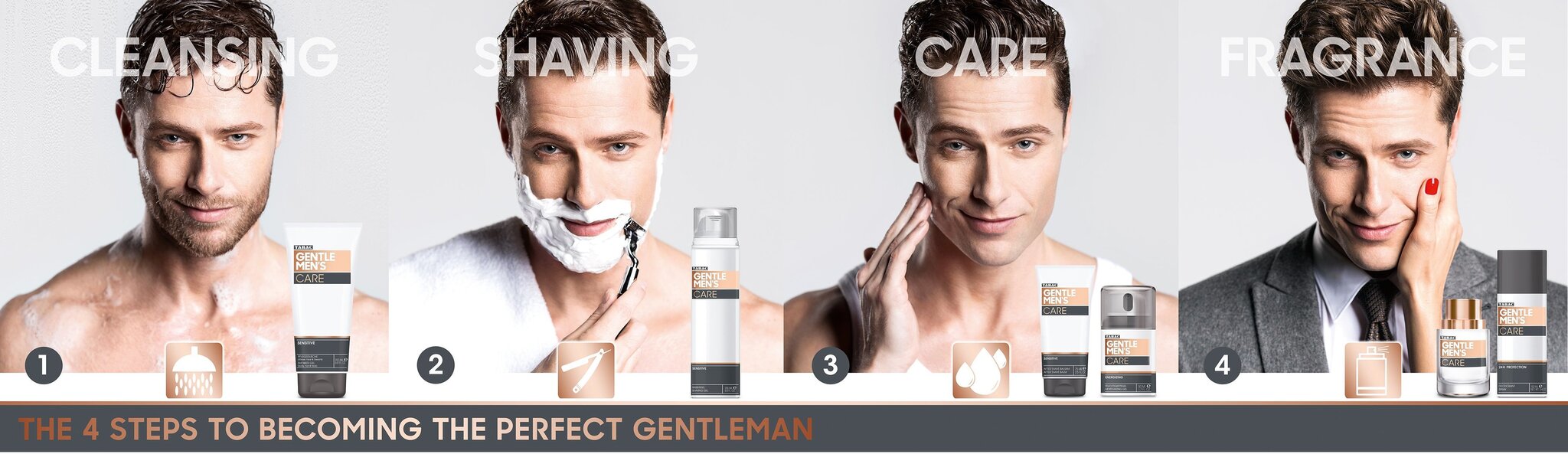 Tabac Gentle Men's Care EDT vīriešiem 40 ml цена и информация | Vīriešu smaržas | 220.lv